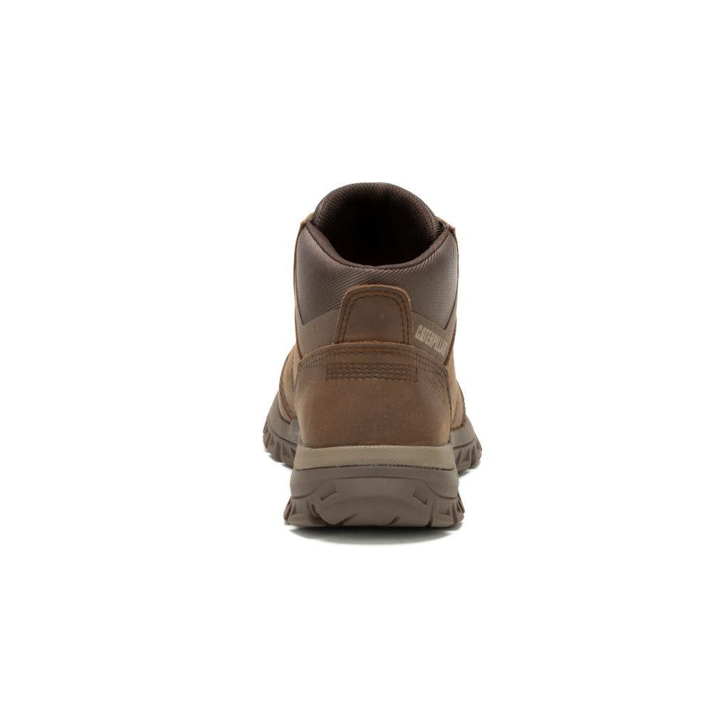 BOTINES HOMBRE CATERPILLAR CUERO MARRÓN THRESHOLD CHUKKA - 5