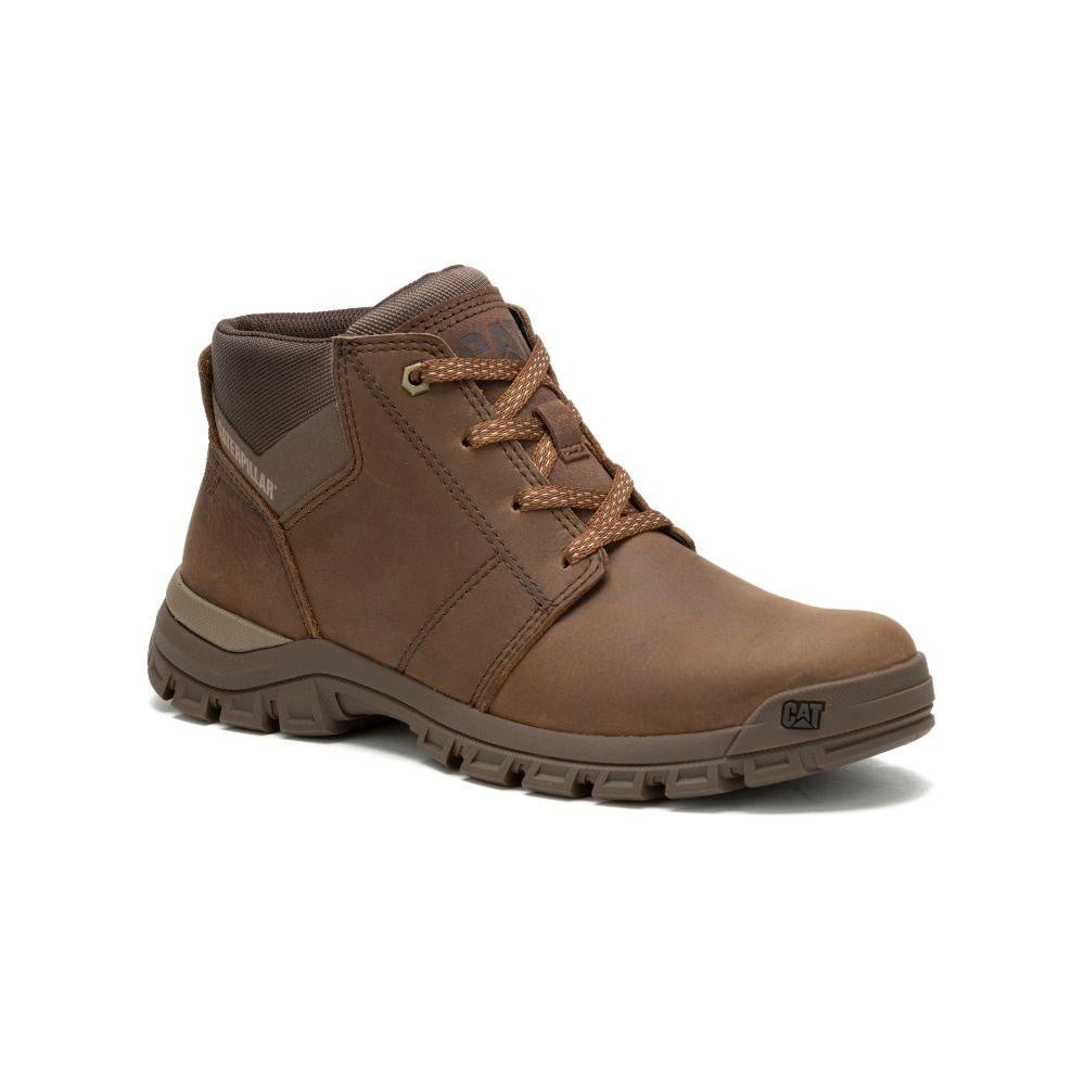 BOTINES HOMBRE CATERPILLAR CUERO MARRÓN THRESHOLD CHUKKA - 1