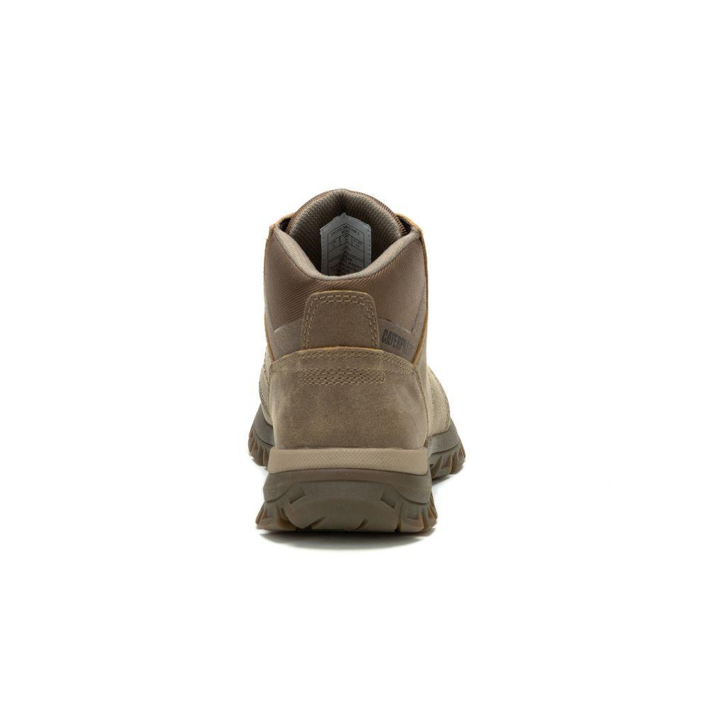 BOTINES HOMBRE CATERPILLAR CUERO CAFÉ THRESHOLD CHUKKA - 5