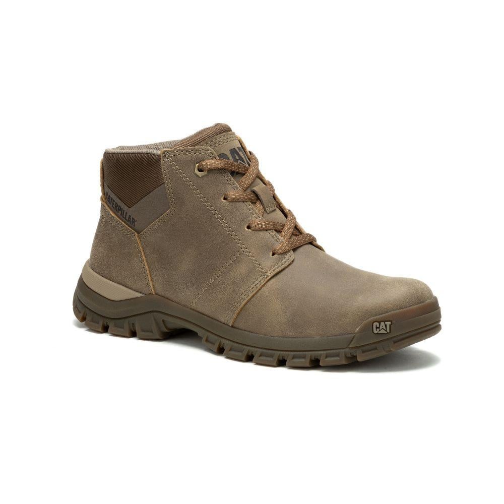 BOTINES HOMBRE CATERPILLAR CUERO CAFÉ THRESHOLD CHUKKA - 1