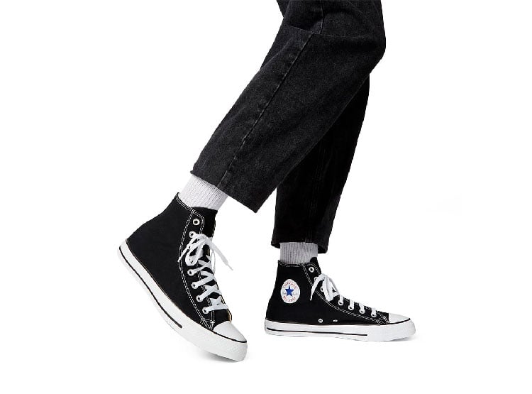 ZAPATILLAS HOMBRE CONVERSE URBANAS NEGRO CT AS CORE HI - 7
