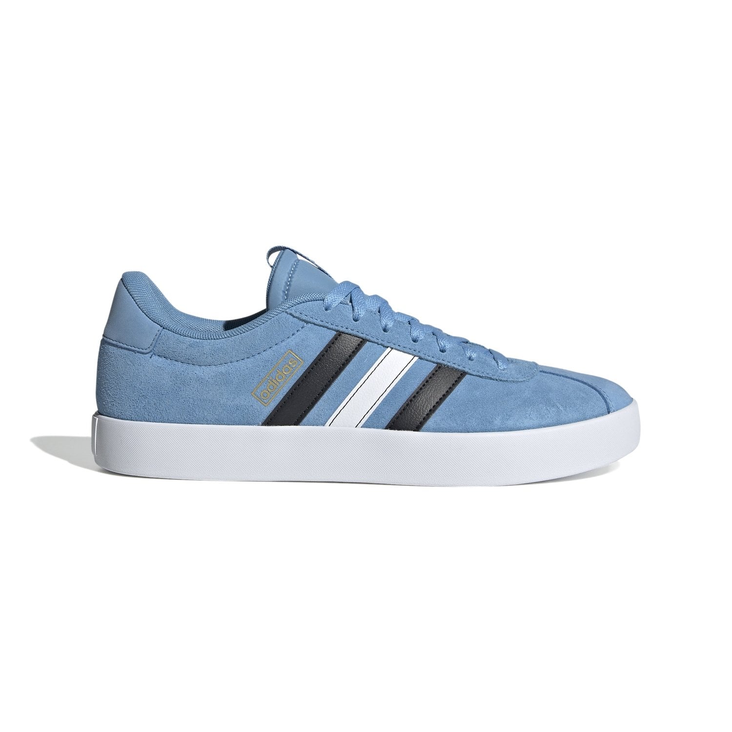 ZAPATILLAS HOMBRE ADIDAS URBANAS AZUL VL COURT 3.0 CUERO