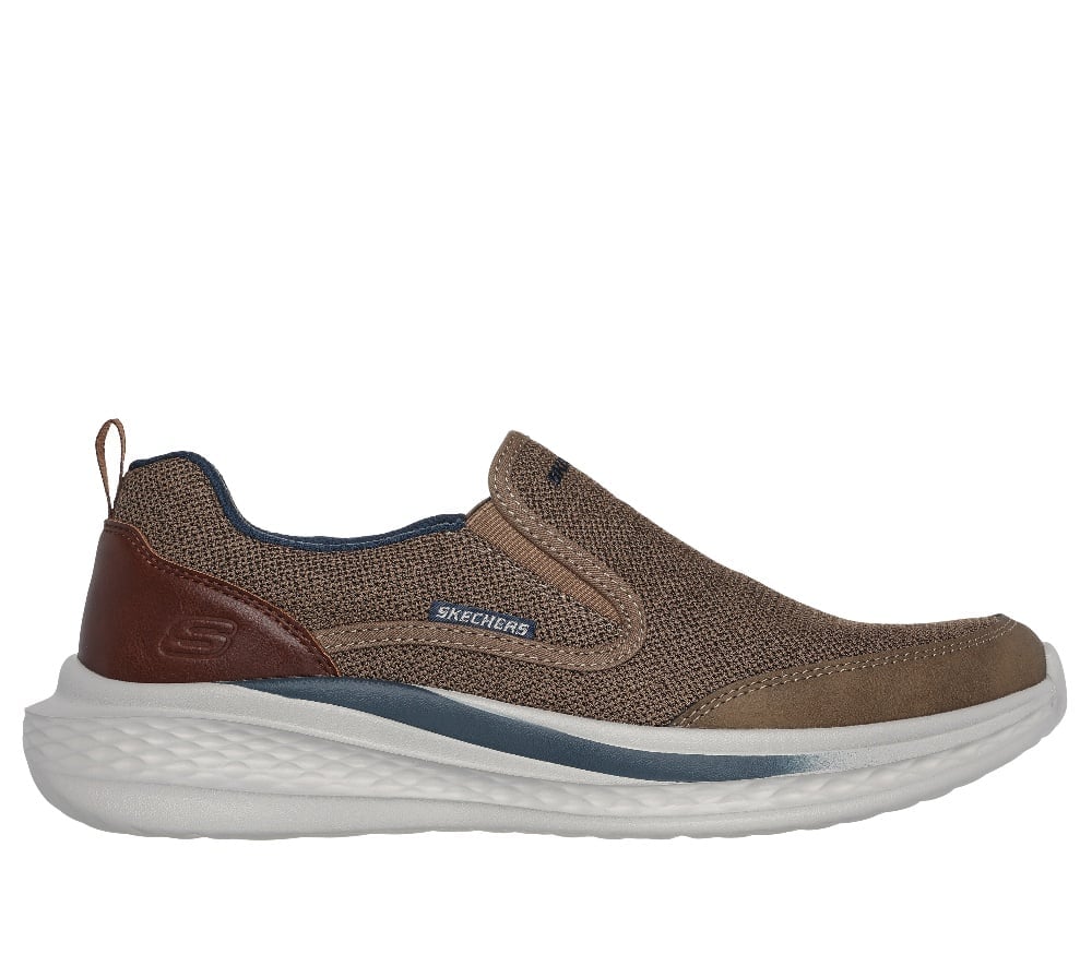 ZAPATILLAS HOMBRE SKECHERS URBANAS CREMA SLADE - 2