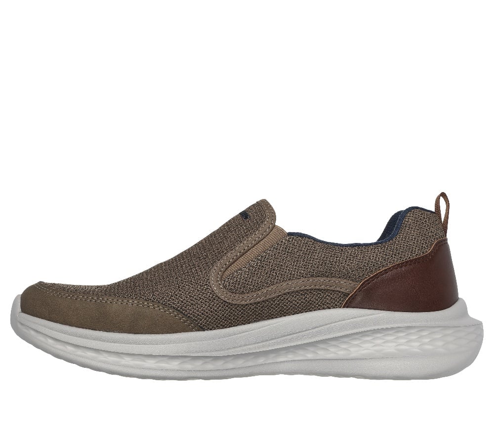 ZAPATILLAS HOMBRE SKECHERS URBANAS CREMA SLADE - 3
