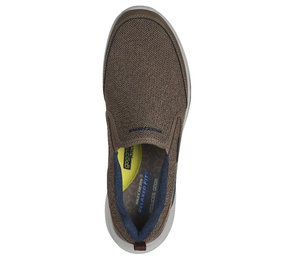 ZAPATILLAS HOMBRE SKECHERS URBANAS CREMA SLADE - 4