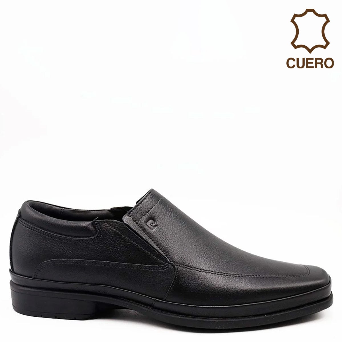 ZAPATOS DE VESTIR CUERO HOMBRE PIERRE CARDIN  NEGRO VAS004 NEG - 1