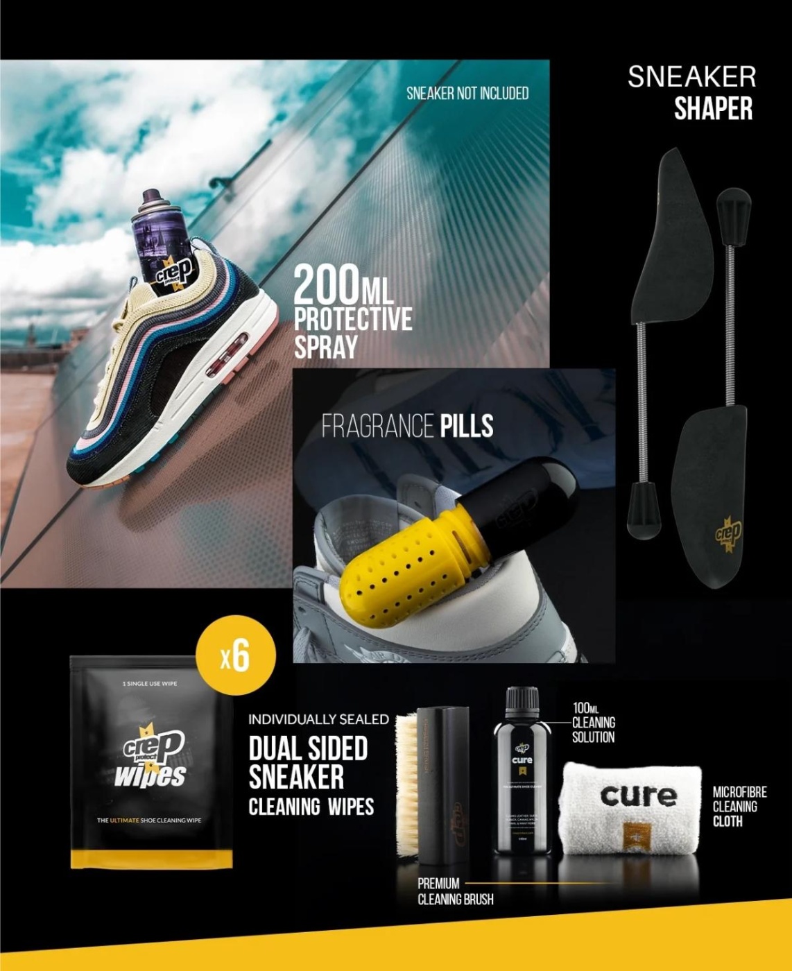 KIT LIMPIEZA UNISEX CREP PROTECT CALZADO TUBE - 4