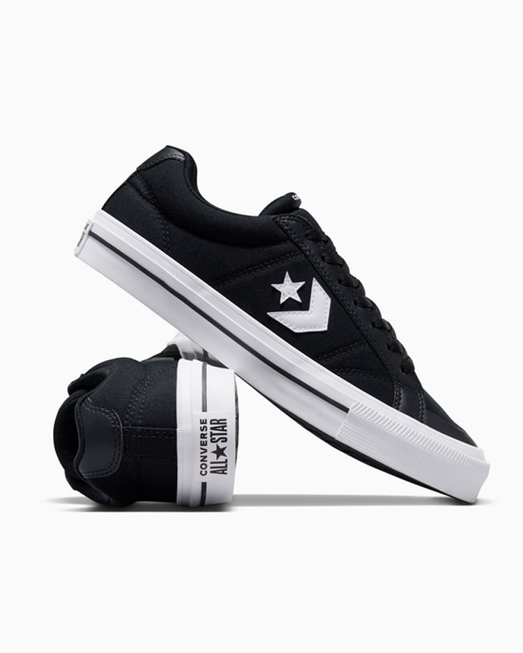 ZAPATILLAS HOMBRE CONVERSE URBANAS NEGRO SPORT CASUAL - 6