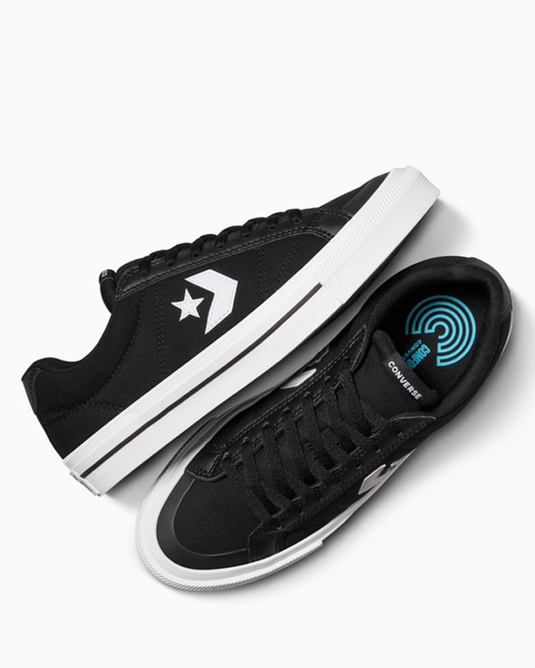 ZAPATILLAS HOMBRE CONVERSE URBANAS NEGRO SPORT CASUAL - 5