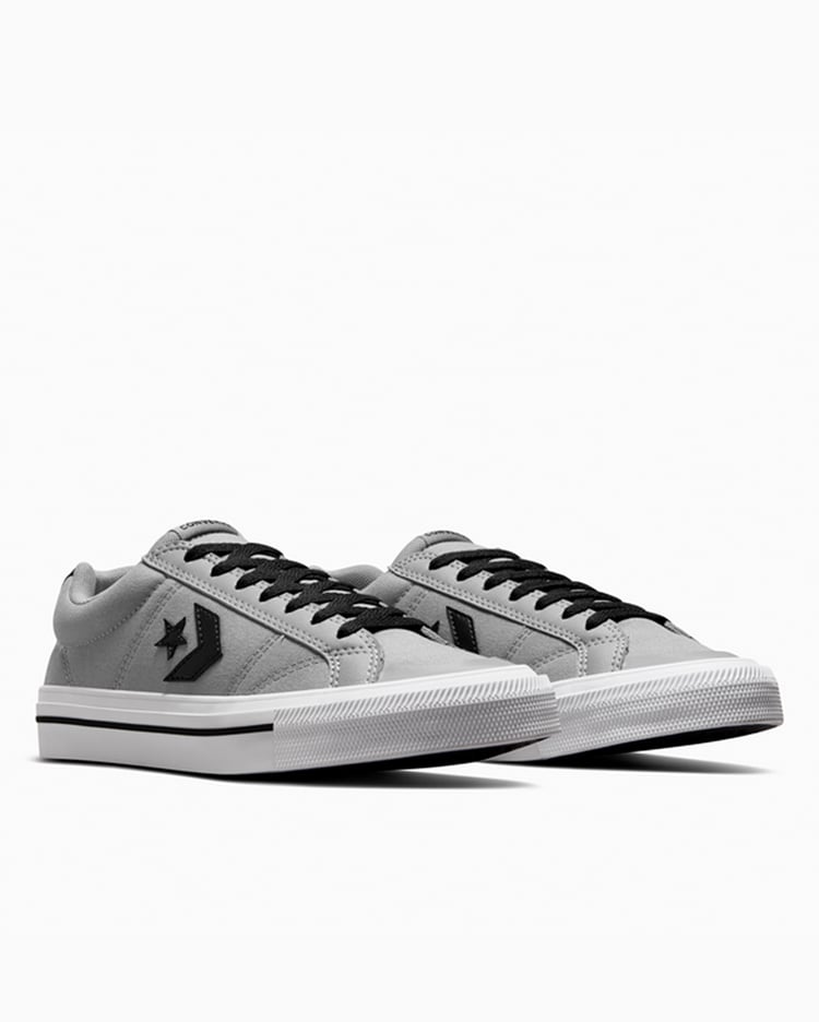 ZAPATILLAS HOMBRE CONVERSE URBANAS GRIS SPORT CASUAL - 3