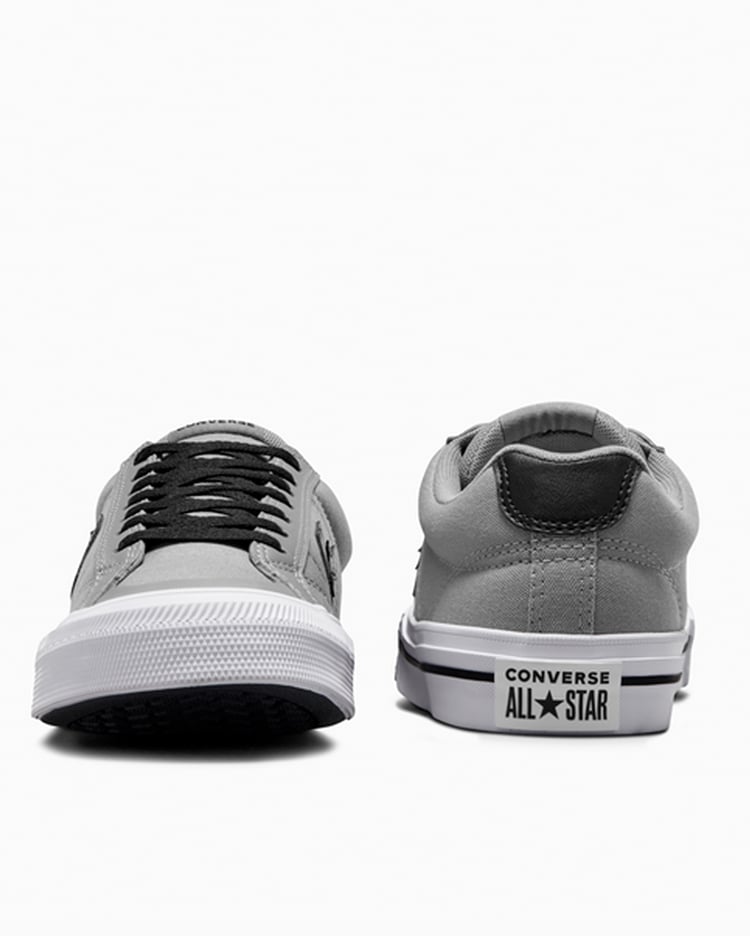 ZAPATILLAS HOMBRE CONVERSE URBANAS GRIS SPORT CASUAL - 4