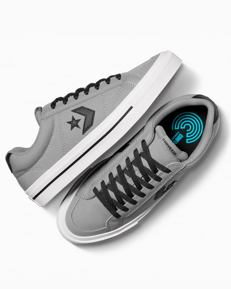 ZAPATILLAS HOMBRE CONVERSE URBANAS GRIS SPORT CASUAL - 5