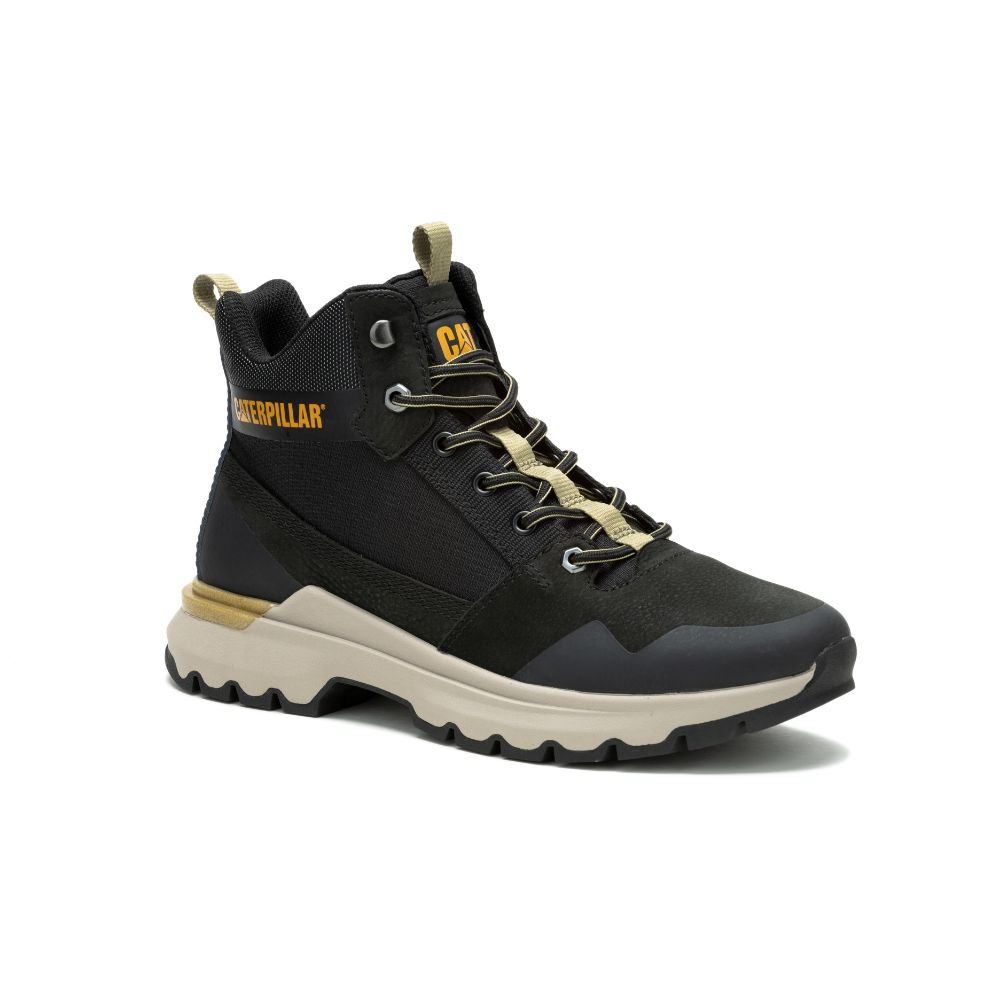 BOTINES HOMBRE CATERPILLAR CUERO NEGRO P725941 COLORADO SNEAKER - 1