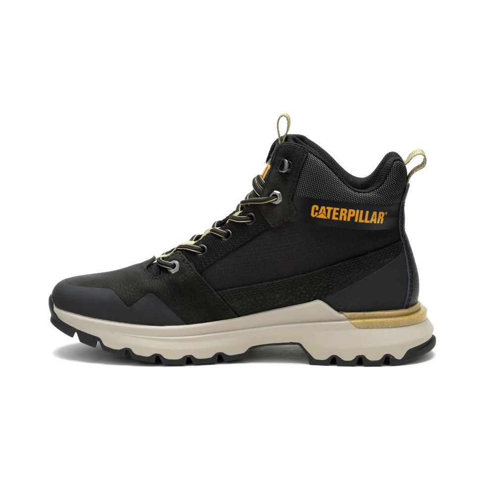 BOTINES HOMBRE CATERPILLAR CUERO NEGRO P725941 COLORADO SNEAKER - 3