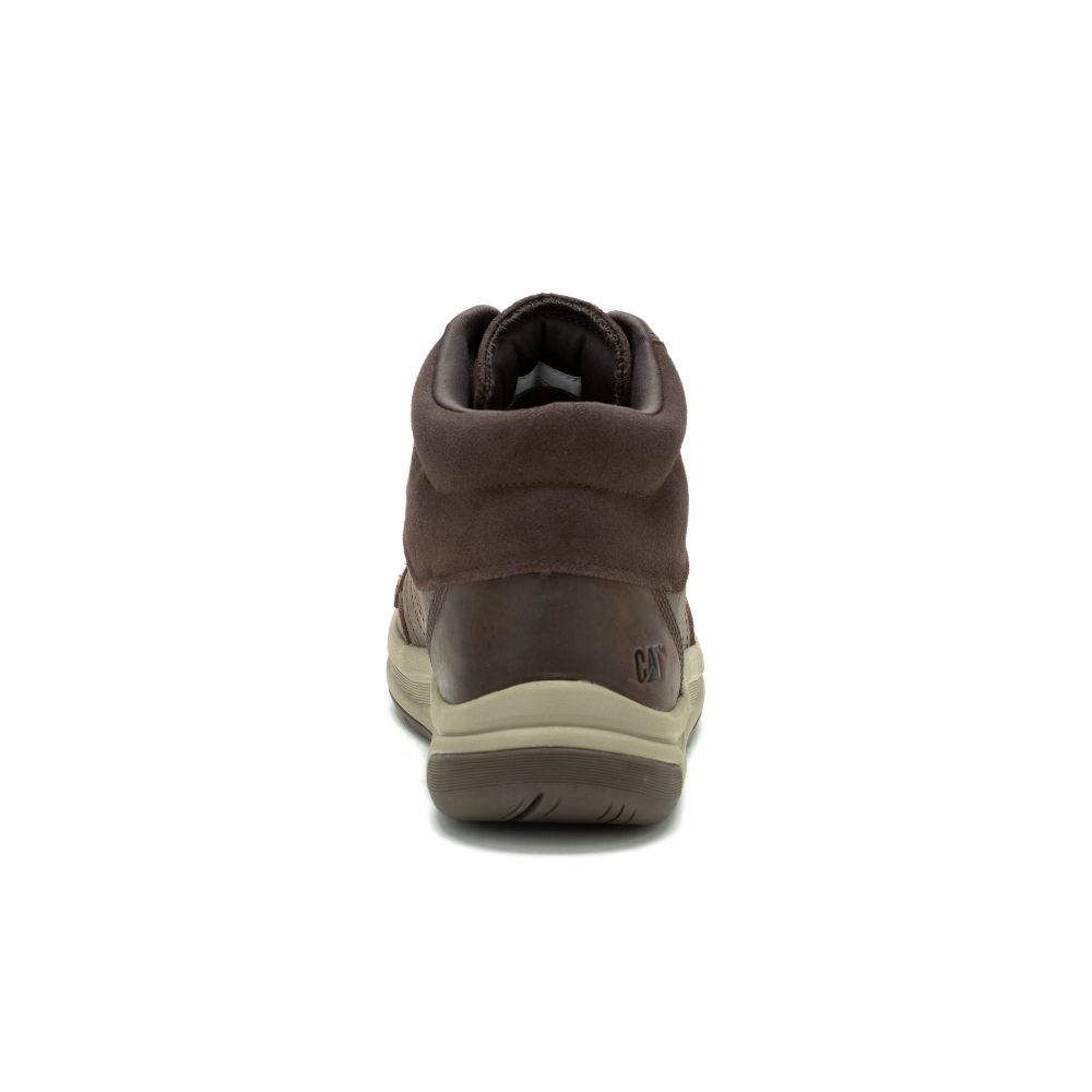 ZAPATILLAS CATERPILLAR HOMBRE URBANO MARRON - 5