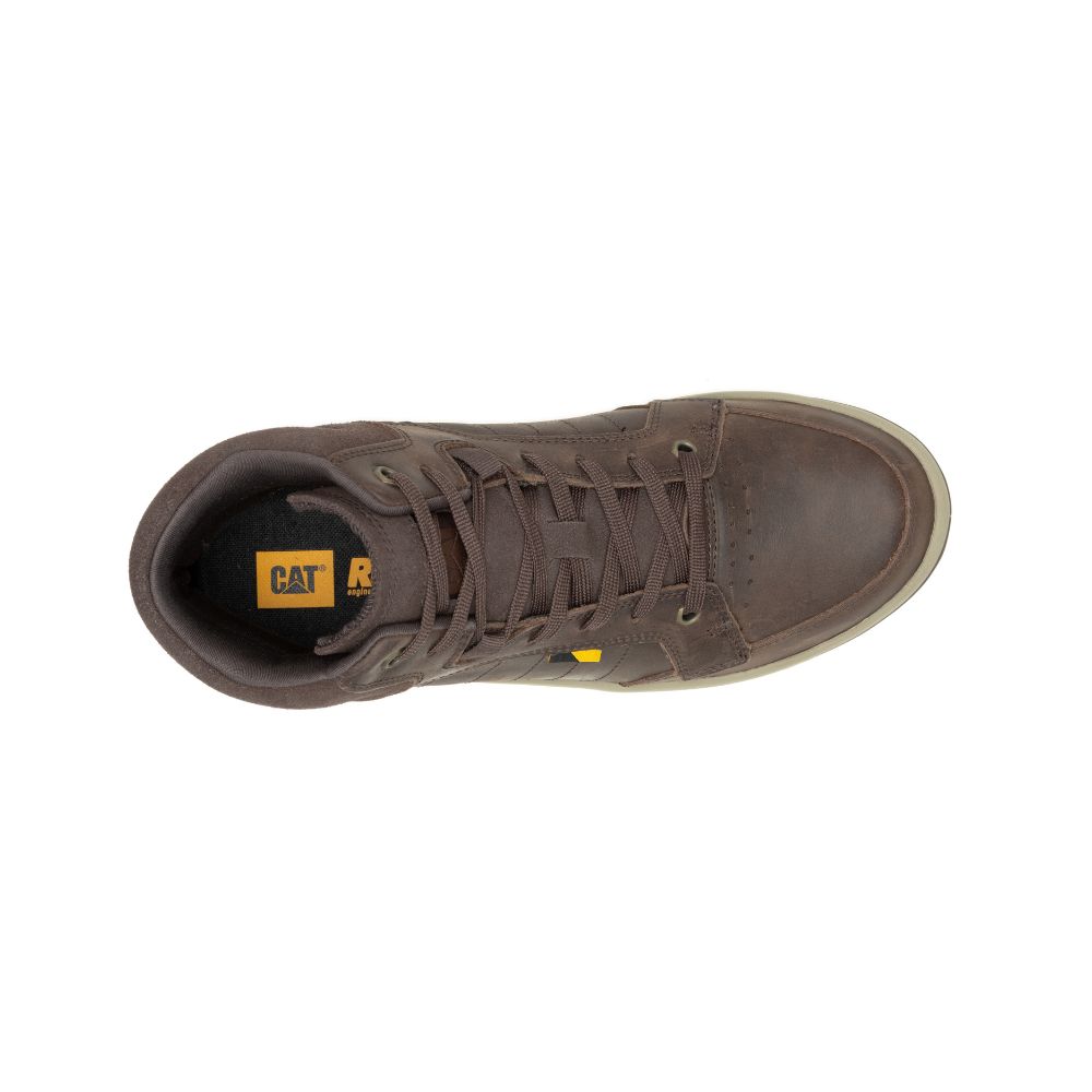 ZAPATILLAS CATERPILLAR HOMBRE URBANO MARRON - 6