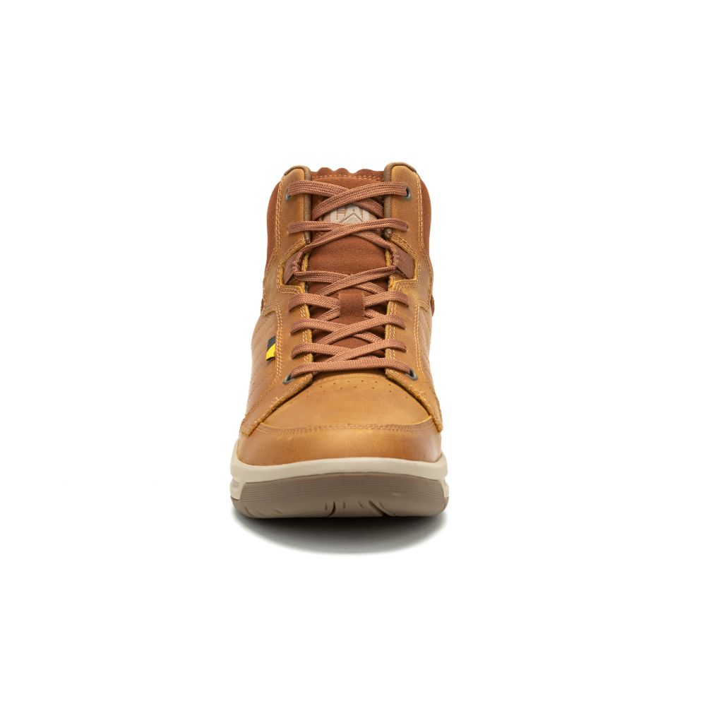 ZAPATILLAS CATERPILLAR HOMBRE URBANO  BEIGE - 4