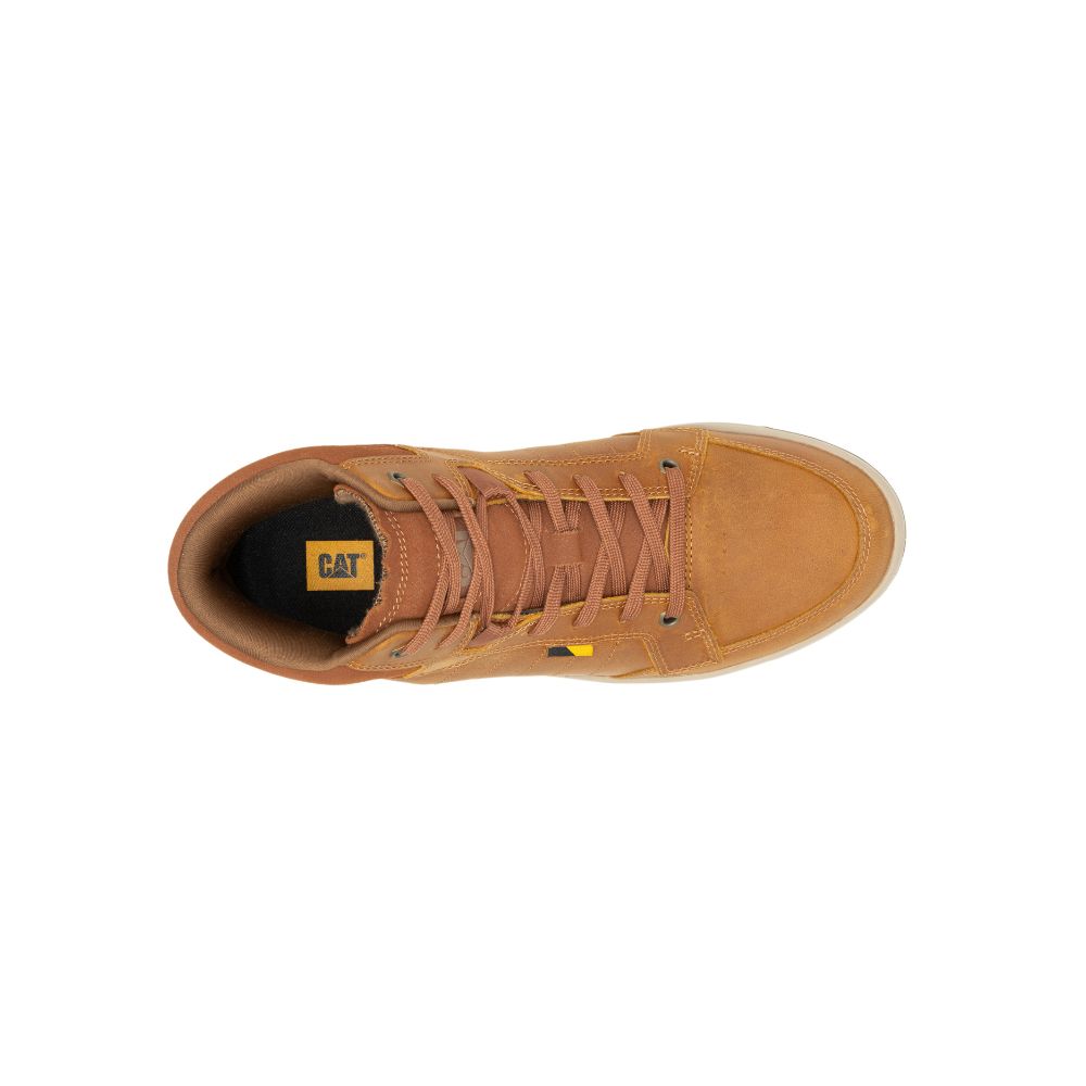 ZAPATILLAS CATERPILLAR HOMBRE URBANO  BEIGE - 6