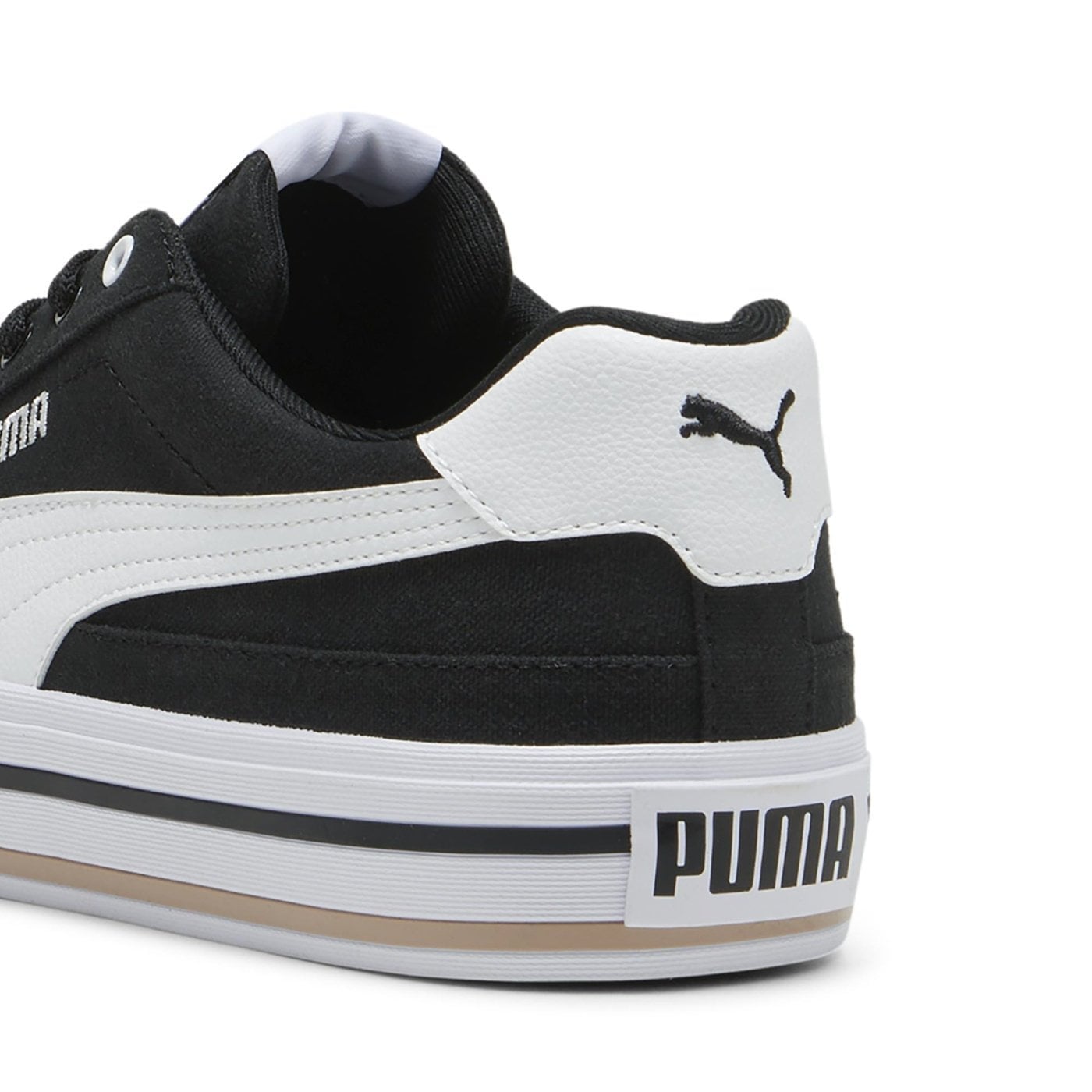 ZAPATILLAS HOMBRE PUMA URBANAS NEGRO COURT CLASSIC VULC FS - 4