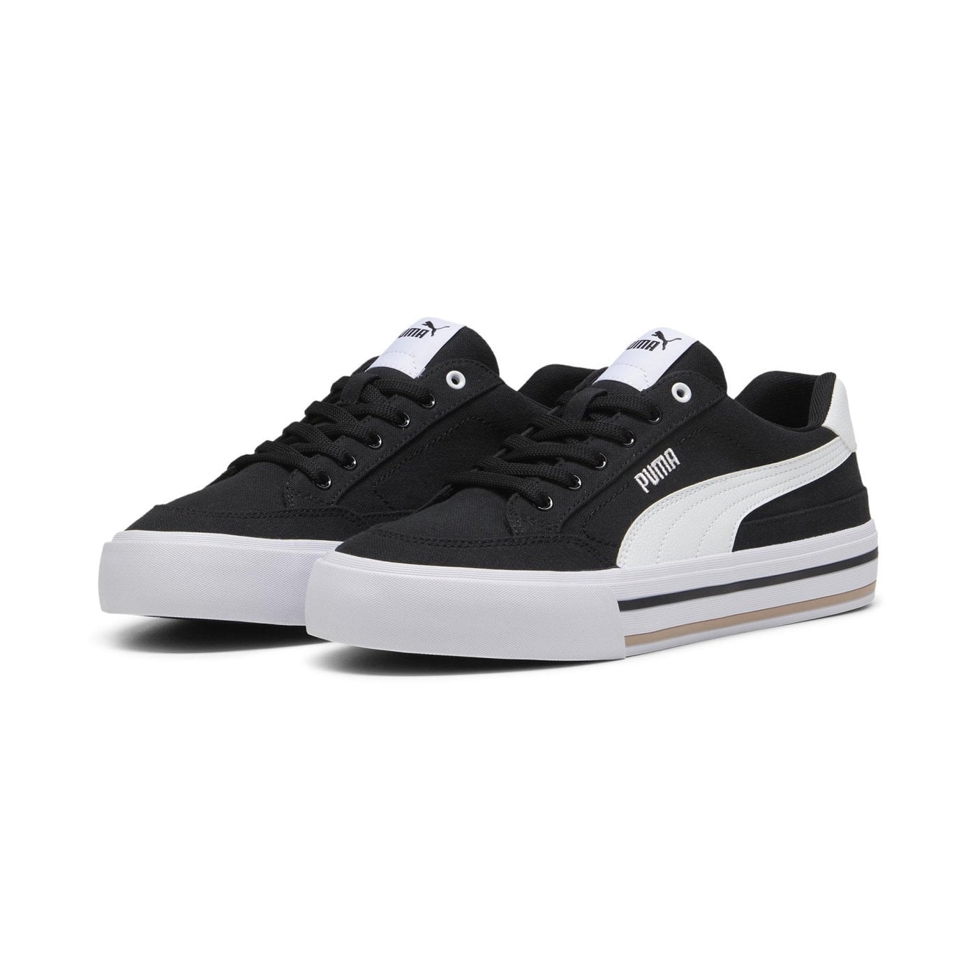 ZAPATILLAS HOMBRE PUMA URBANAS NEGRO COURT CLASSIC VULC FS - 5