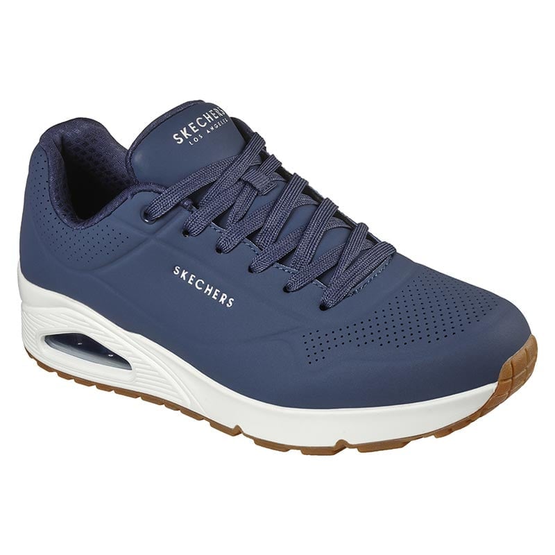 ZAPATILLAS HOMBRE SKECHERS URBANAS AZUL UNO - 1