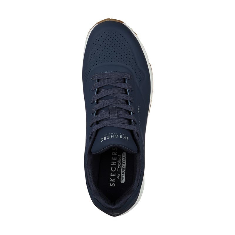 ZAPATILLAS HOMBRE SKECHERS URBANAS AZUL UNO - 4