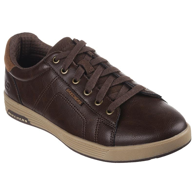 ZAPATILLAS URBANAS HOMBRE SKECHERS CAVELL MARRÓN - 1