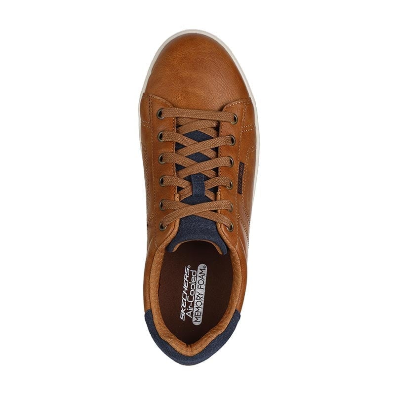ZAPATILLAS HOMBRE SKECHERS URBANAS MARRÓN CAVELL - 4