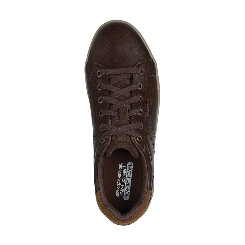 ZAPATILLAS URBANAS HOMBRE SKECHERS CAVELL MARRÓN - 4