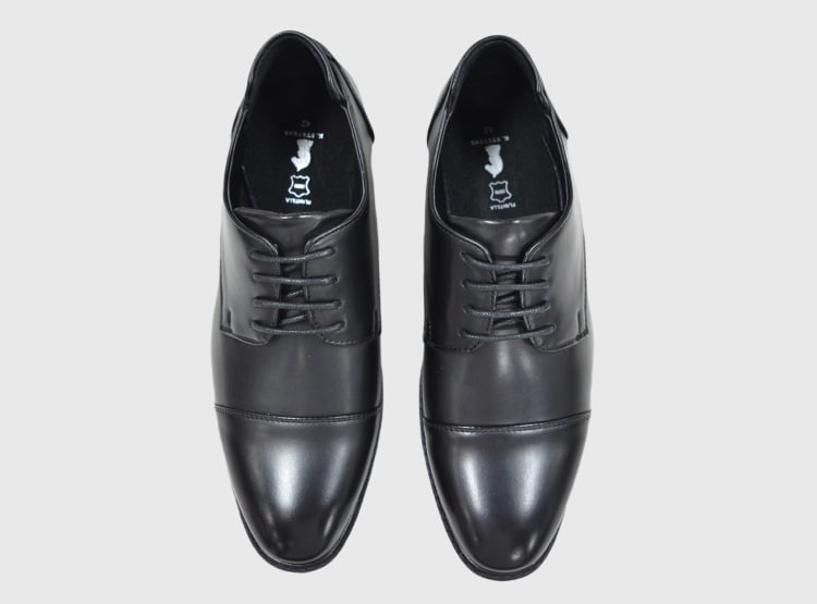 ZAPATOS HOMBRE KENNETH STEVENS NEGRO KING - 4