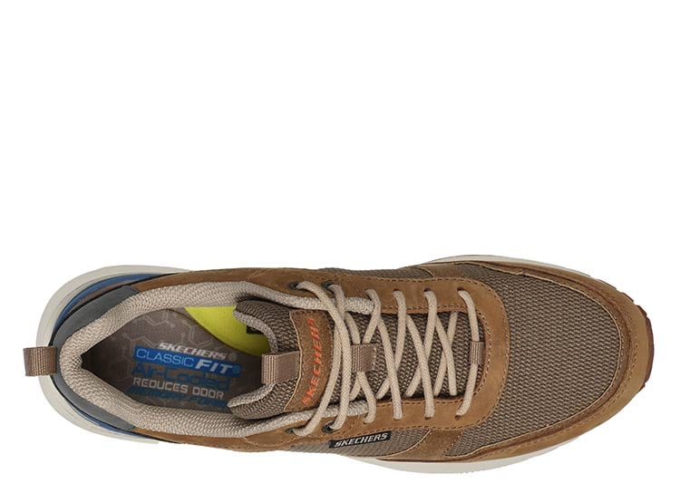 ZAPATILLAS HOMBRE SKECHERS URBANO MARRÓN SUNNY DALE - 3