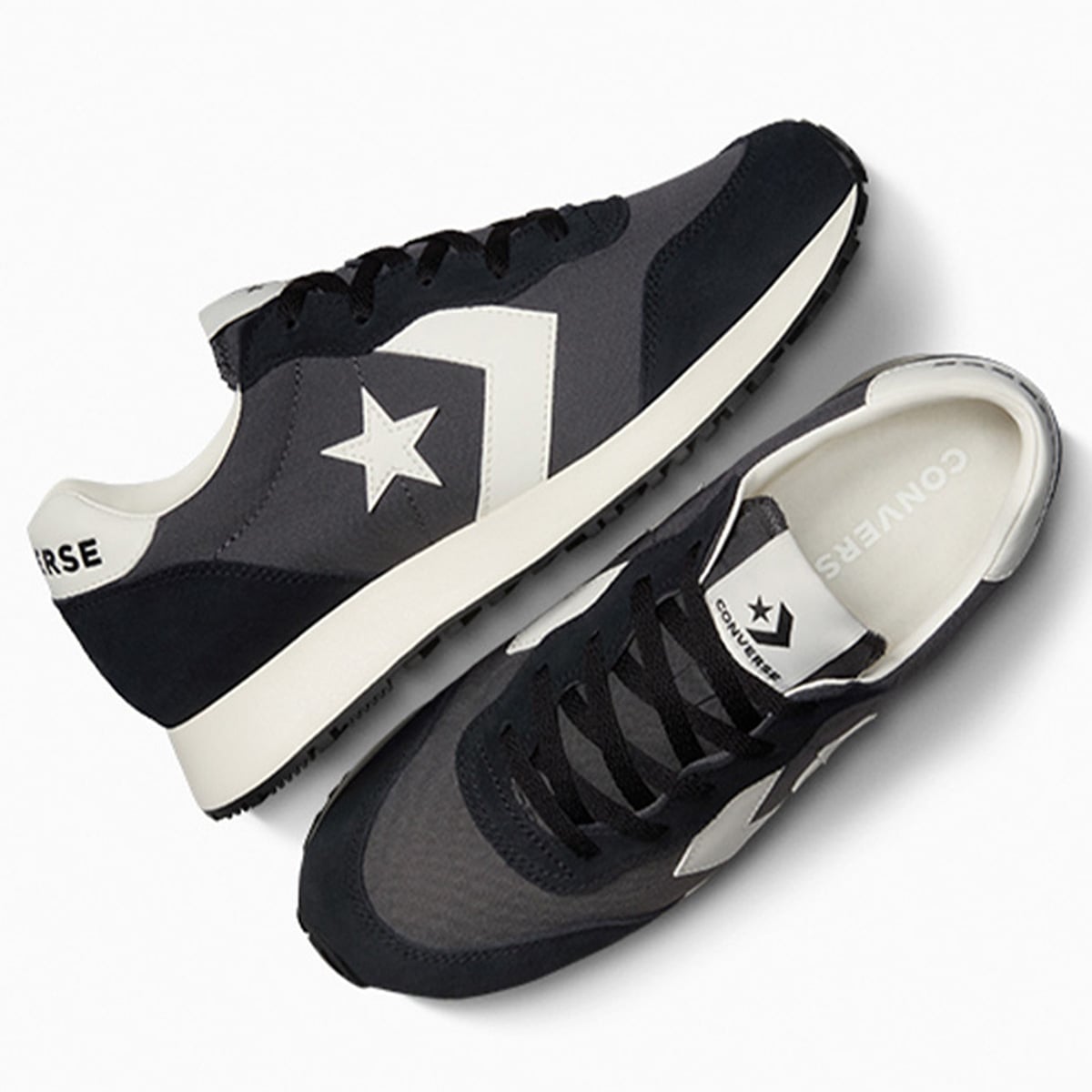 ZAPATILLAS HOMBRE CONVERSE URBANAS NEGRO CUERO - 6