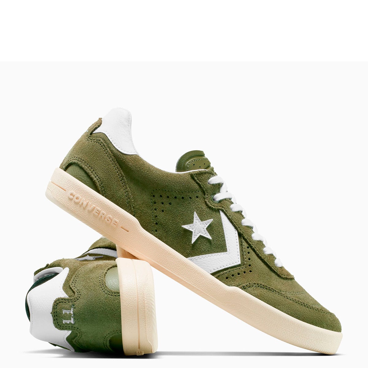 ZAPATILLAS HOMBRE CONVERSE URBANAS VERDE LOUIE LOPEZ PRO 2 SUEDE - 6