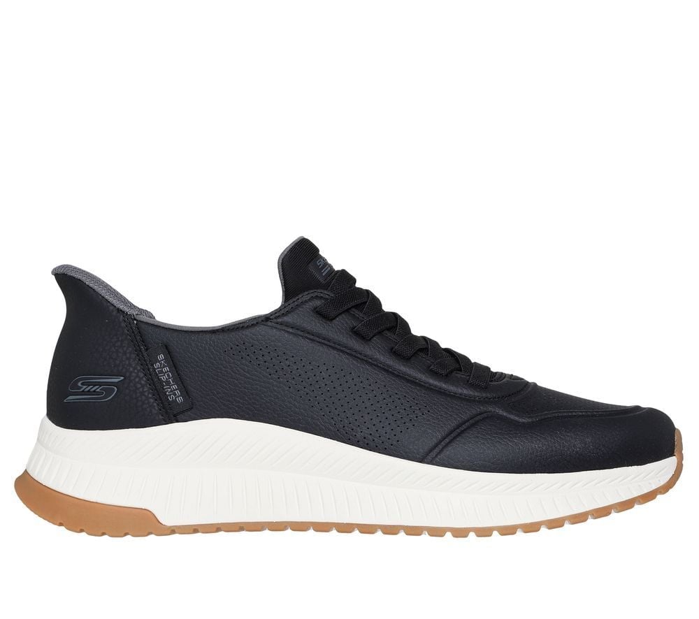 ZAPATILLAS HOMBRE SKECHERS URBANAS NEGRO BOBS SQUAD 4 - 2