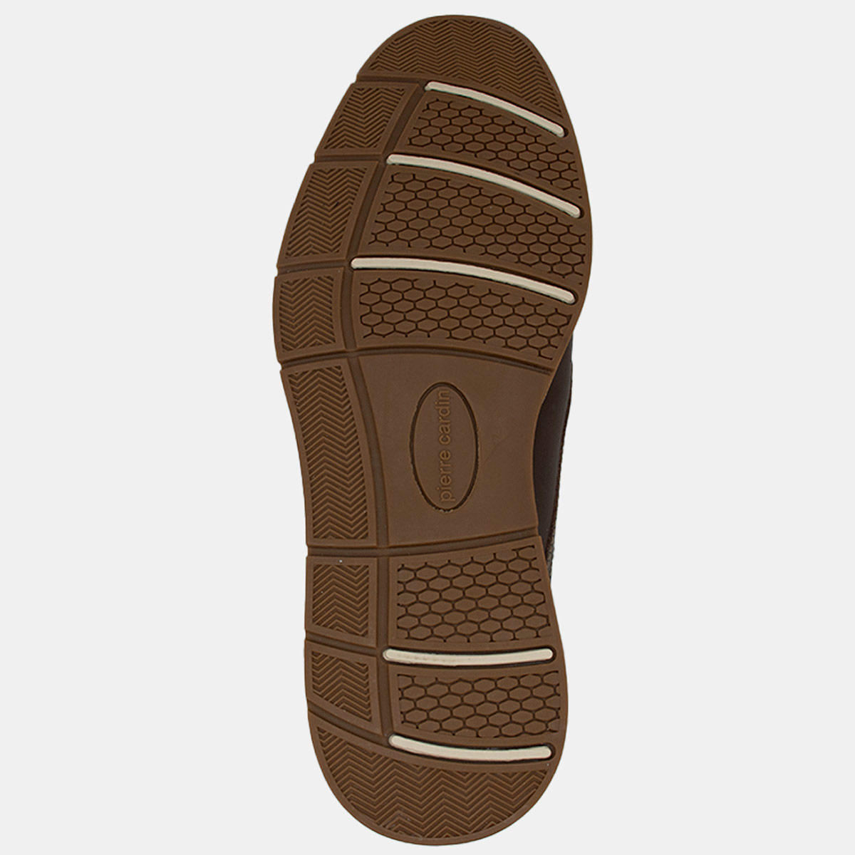 ZAPATOS DE VESTIR CUERO HOMBRE PIERRE CARDIN  MARRÓN CB7001 - 4