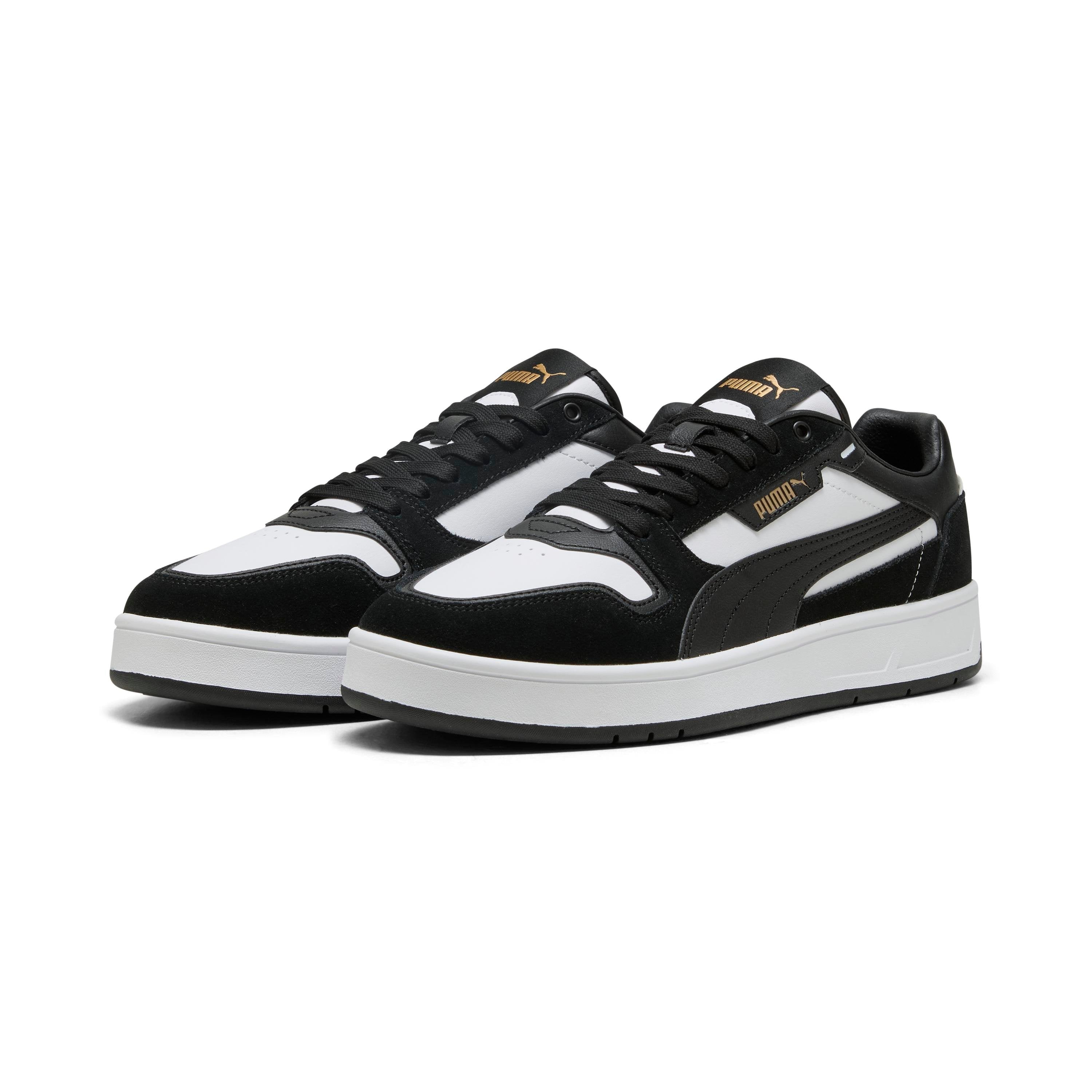 ZAPATILLAS HOMBRE PUMA URBANAS NEGRO MATE COURT CLASSIC STREET SD - 4