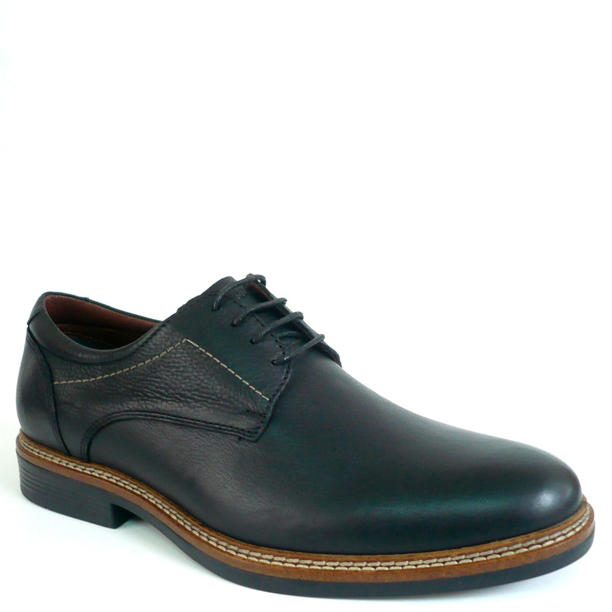 ZAPATOS CASUALES HOMBRE DAUSS CUERO NEGRO - 3