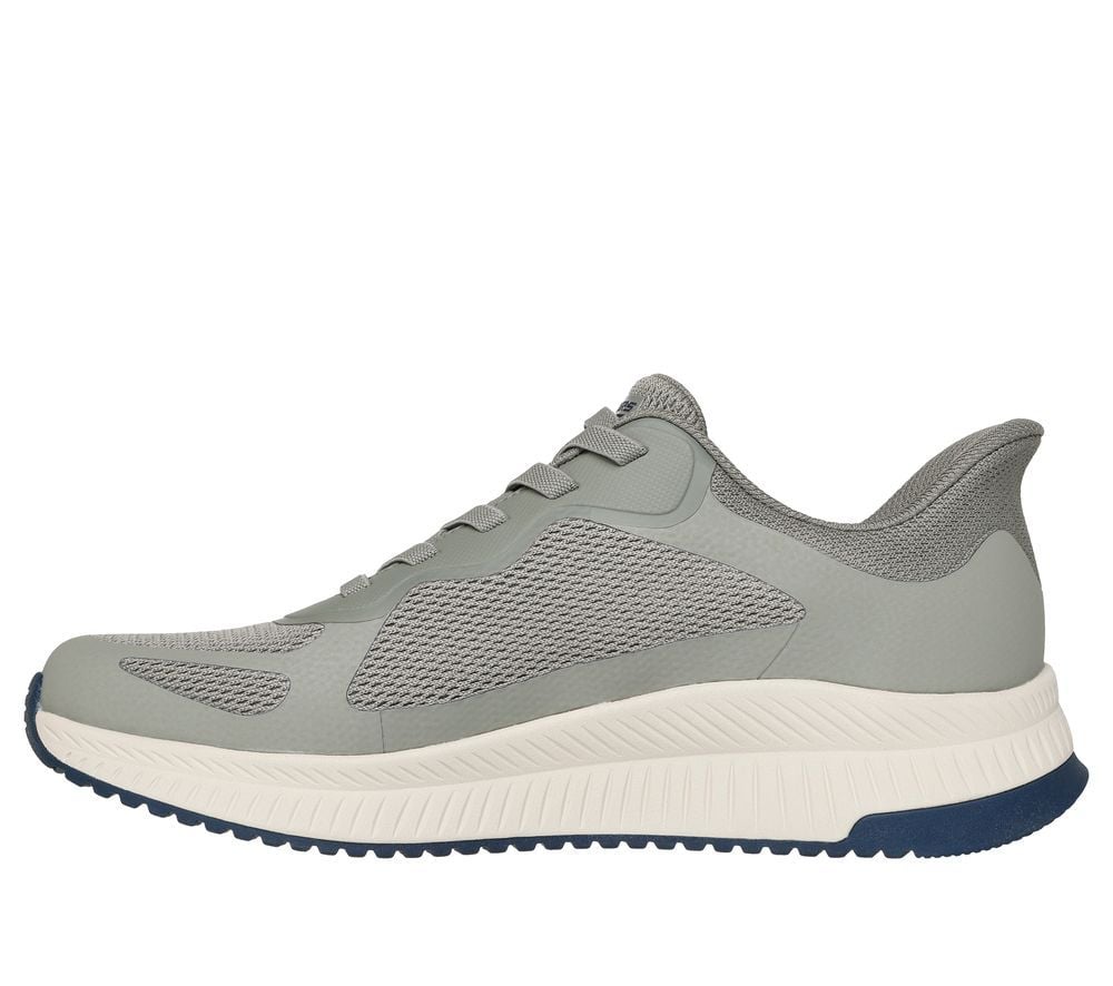 ZAPATILLAS HOMBRE SKECHERS URBANAS VERDE BOBS SQUAD 4 - 3