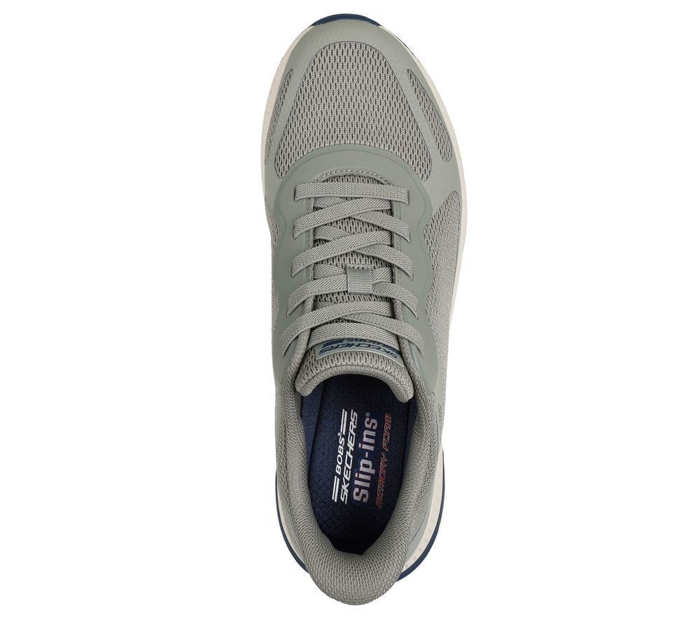 ZAPATILLAS HOMBRE SKECHERS URBANAS VERDE BOBS SQUAD 4 - 5