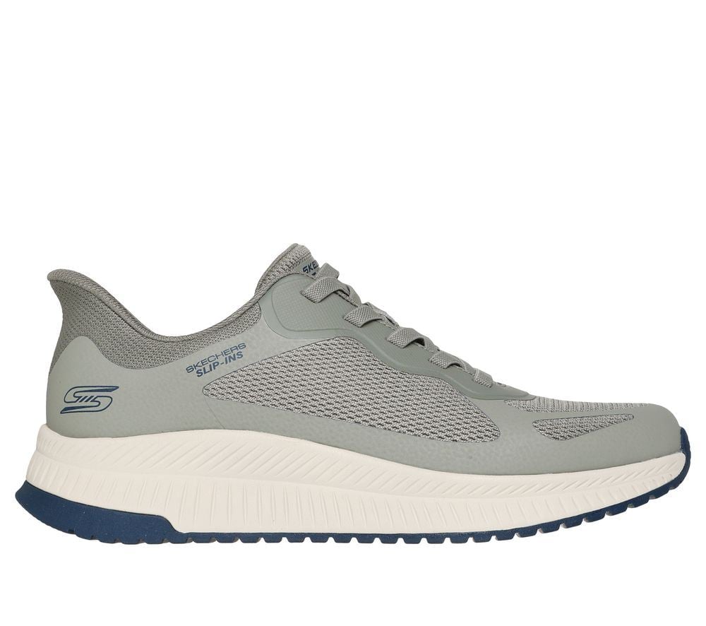 ZAPATILLAS HOMBRE SKECHERS URBANAS VERDE BOBS SQUAD 4 - 2