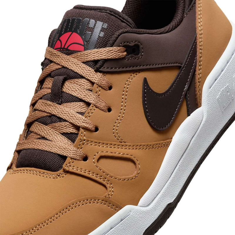 ZAPATILLAS HOMBRE NIKE URBANAS MARRÓN FULL FORCE LO PRM - 4