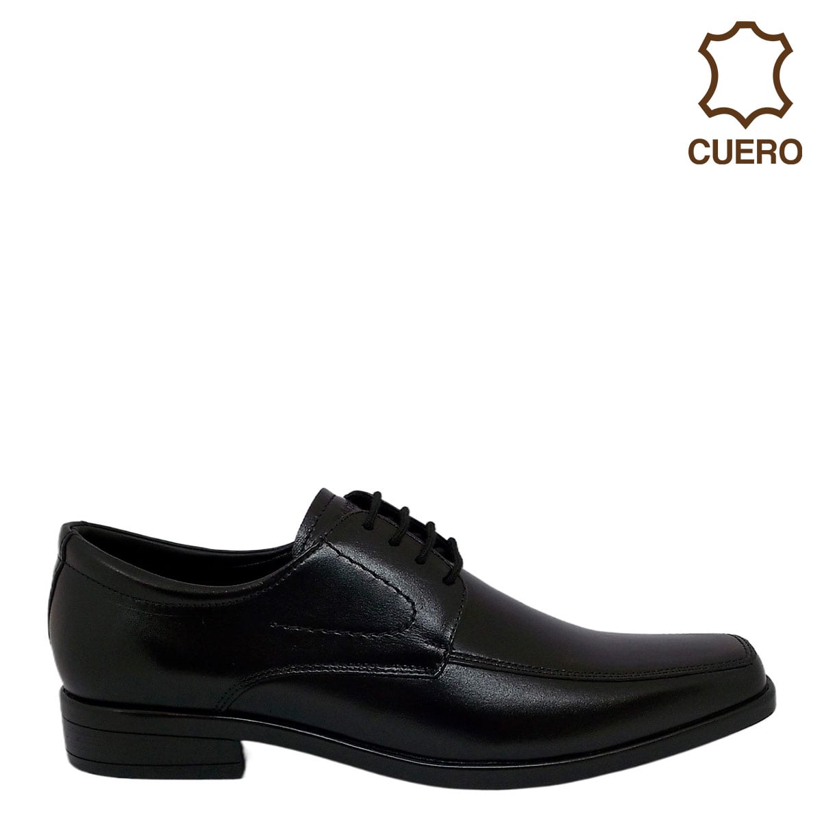 ZAPATOS DE VESTIR HOMBRE DAUSS CUERO NEGRO 3207 - 1