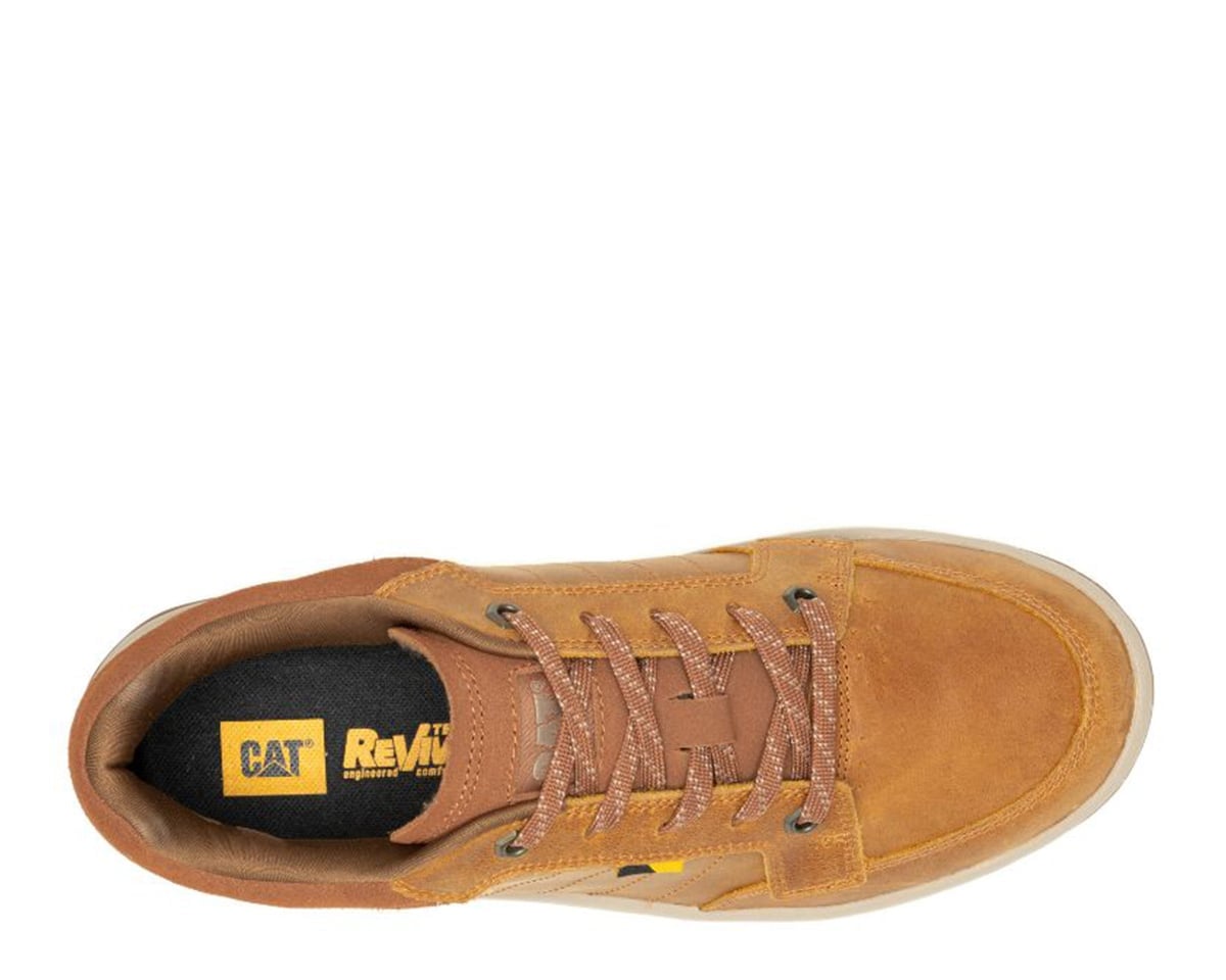 ZAPATILLAS HOMBRE CATERPILLAR URBANAS NARANJA P725847 CUERO - 6