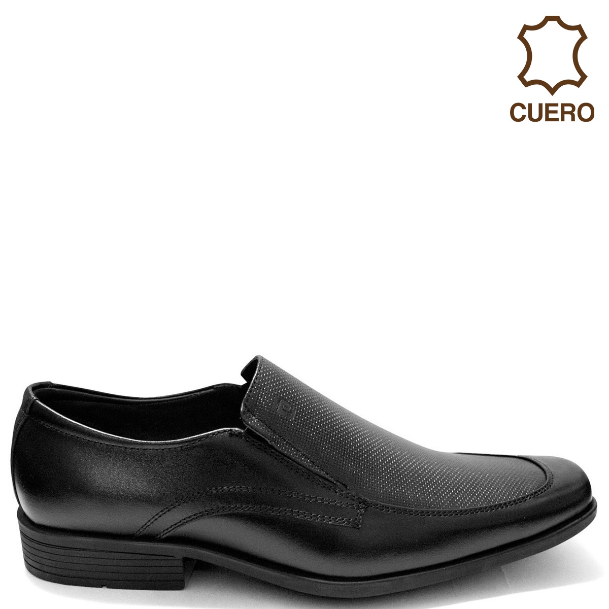 ZAPATOS DE CUERO HOMBRE PIERRE CARDIN NEGRO VK2002 - 1