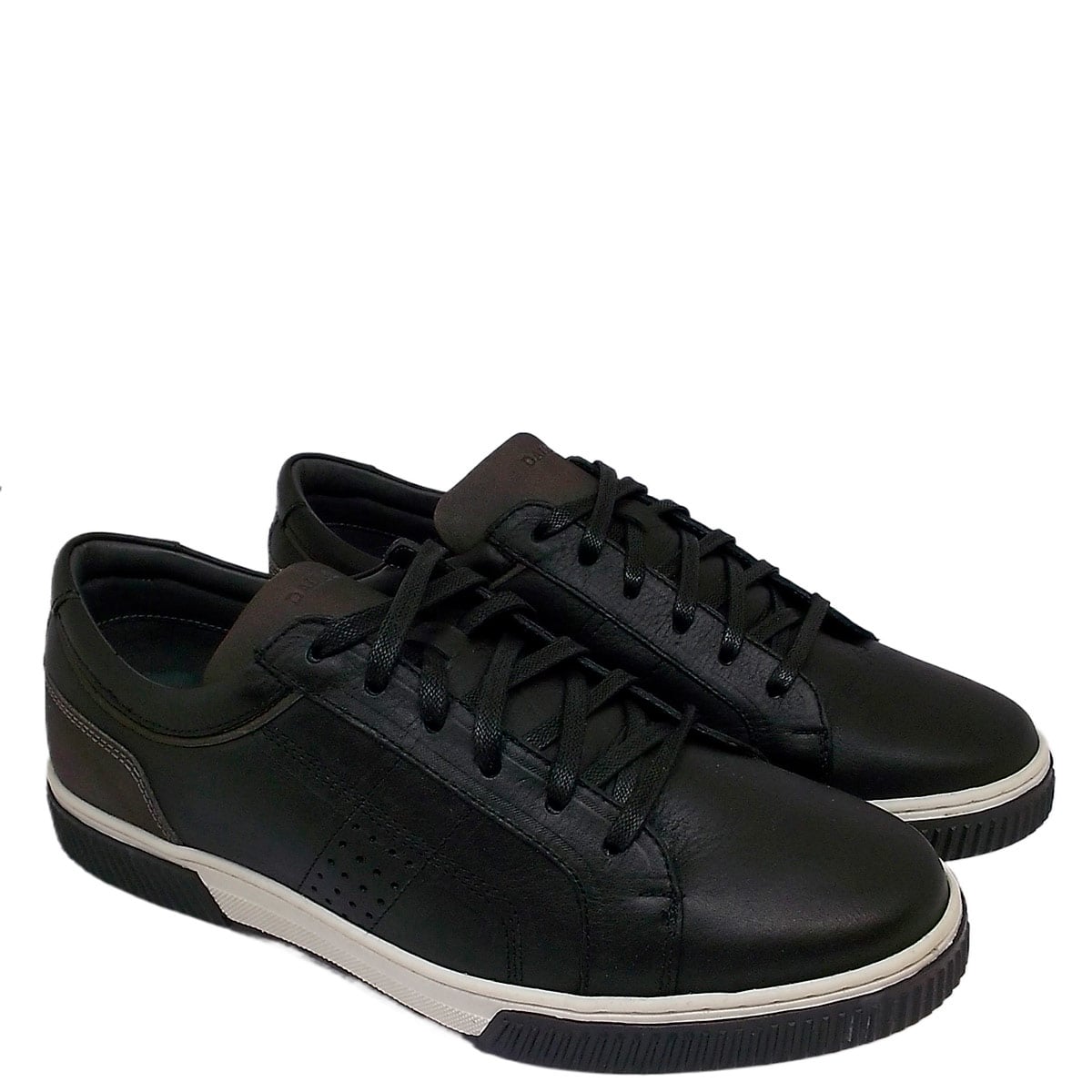 ZAPATILLAS HOMBRE DAUSS URBANAS NEGRO CUERO - 3