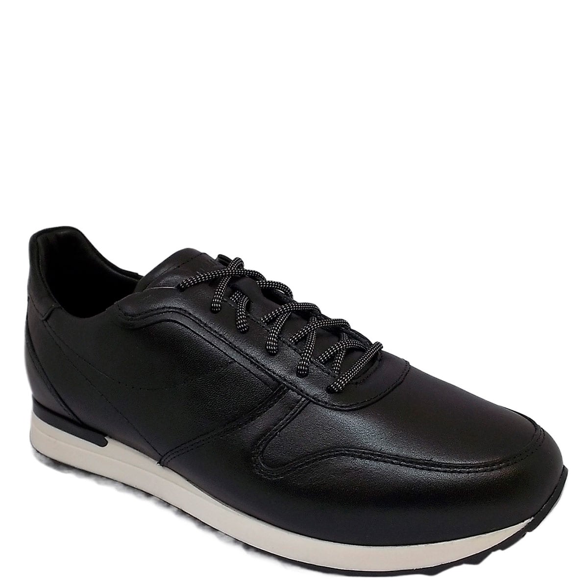 ZAPATILLAS HOMBRE DAUSS URBANAS NEGRO CUERO - 3