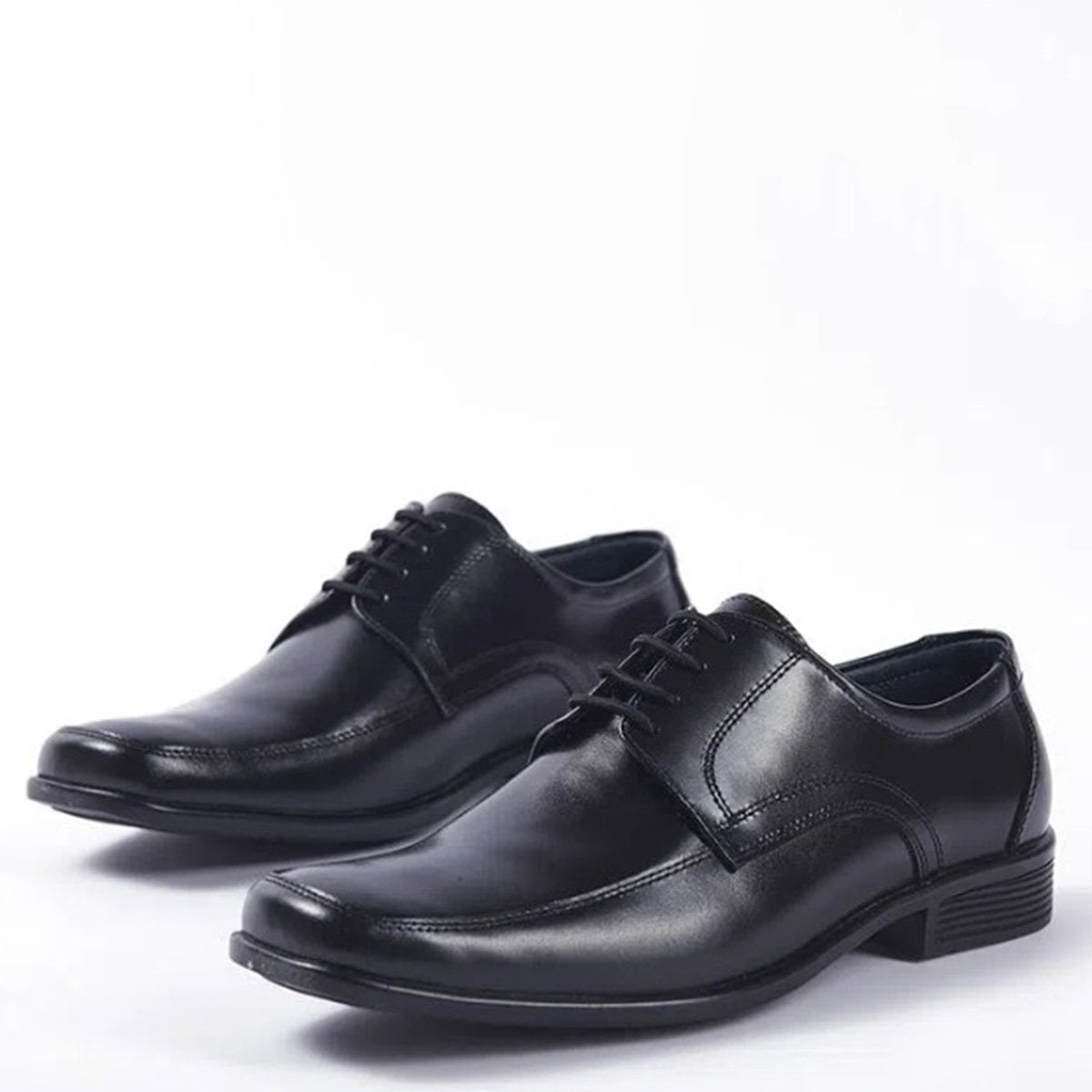 ZAPATOS HOMBRE BATA NEGRO NALVARO 8246861 CUERO - 2
