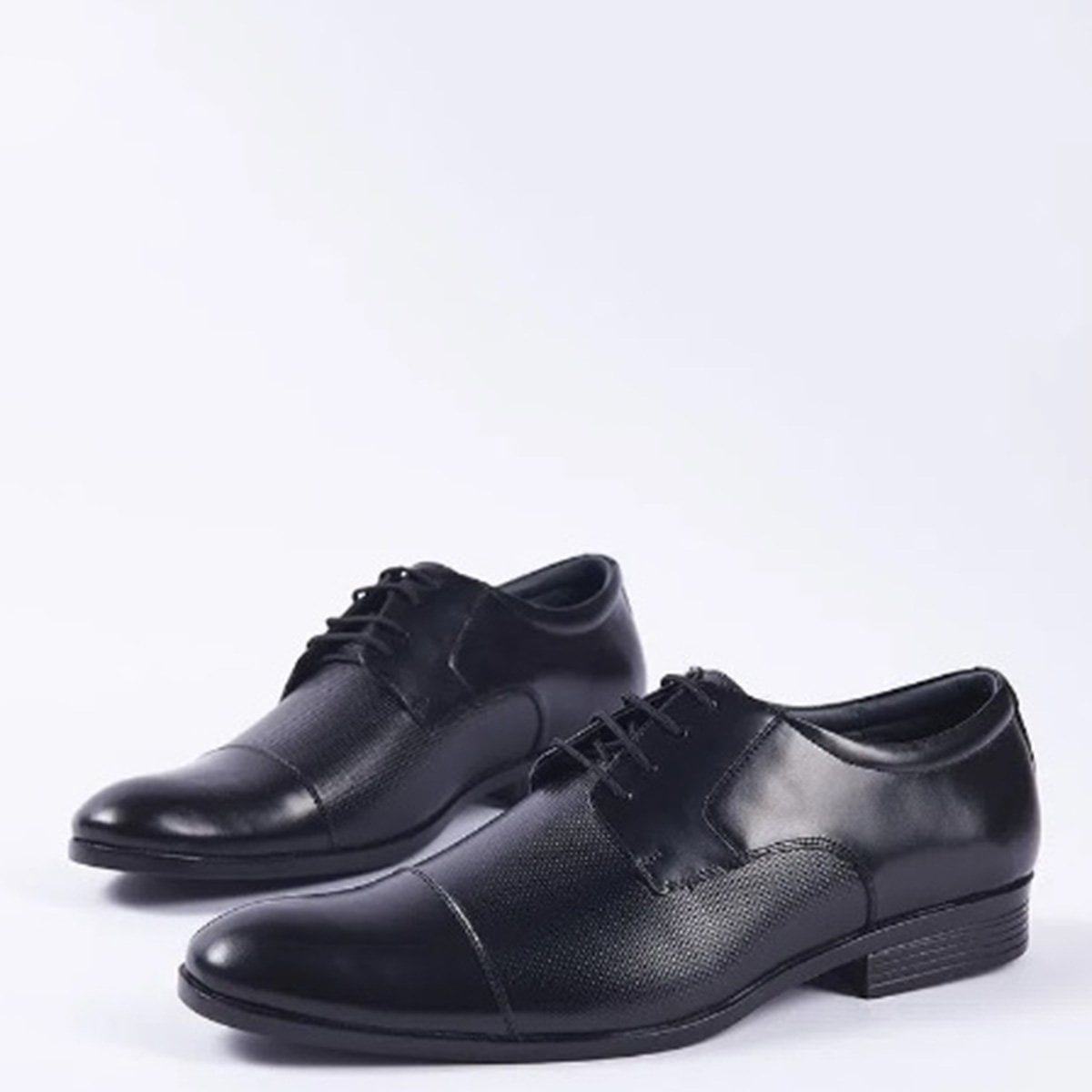 ZAPATOS HOMBRE BATA NEGRO PACO 8246884 CUERO - 2