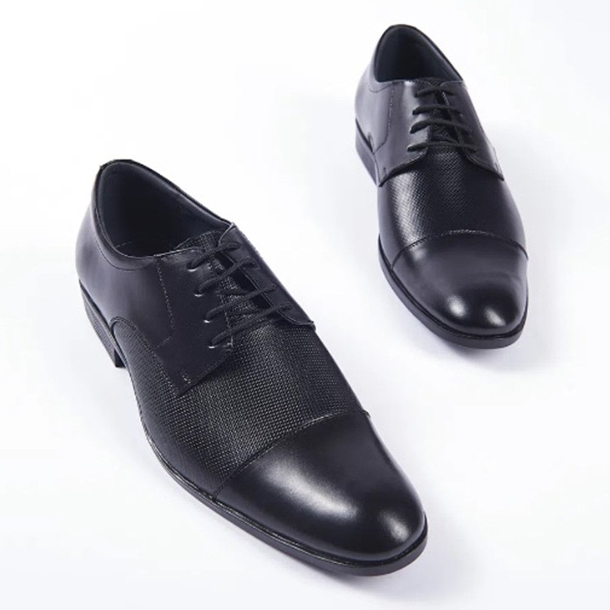 ZAPATOS HOMBRE BATA NEGRO PACO 8246884 CUERO - 3
