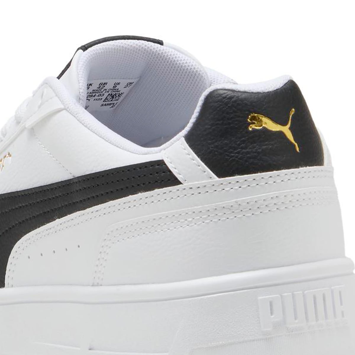 ZAPATILLAS HOMBRE PUMA URBANAS NEGRO COURT CLASSICO - 6